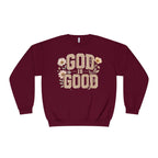 GOD Is Good Sweatshirt, Christian Crewneck, Faith-Based Pullover