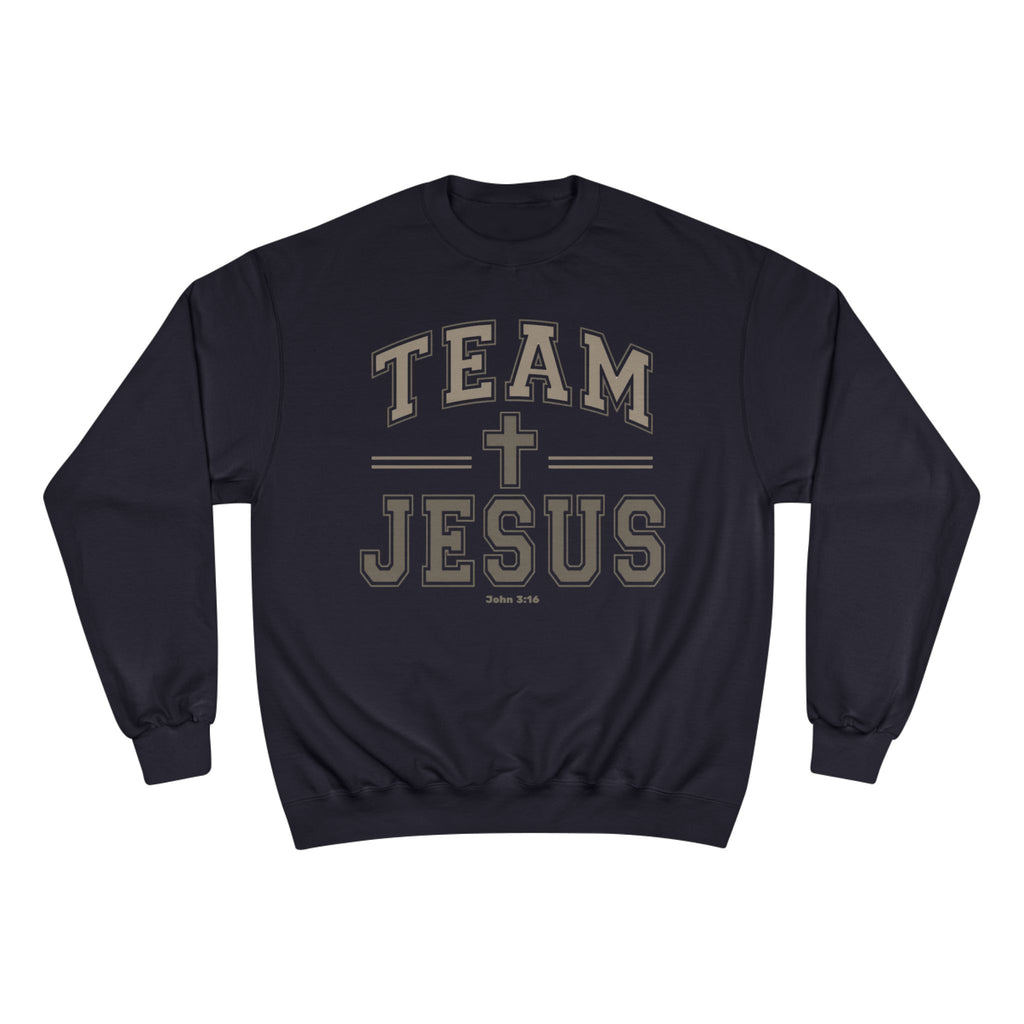 Team Jesus Sweatshirt, Christian Faith Crewneck, Jesus Shirt, John 3:16 Sweatshirt, Christian Gift for Women, Faith Based Pullover