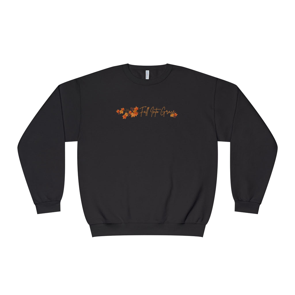 Fall Into Grace Shirt, Christian Fall Sweatshirt, Autumn Faith Shirt, Women’s Fall Graphic Shirt