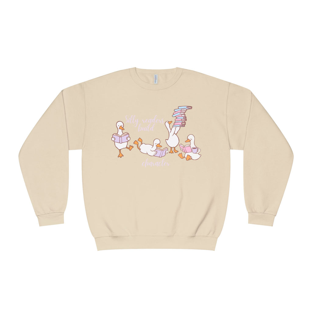 Cozy Reads Crewneck Sweatshirt — Cute Booklover Graphic