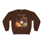 Autumn Nights Sweatshirt, Fall Sweatshirt, Cozy Fall Shirt, Pumpkin Sweatshirt, Autumn Graphic Sweatshirt, Fall Women’s Gift