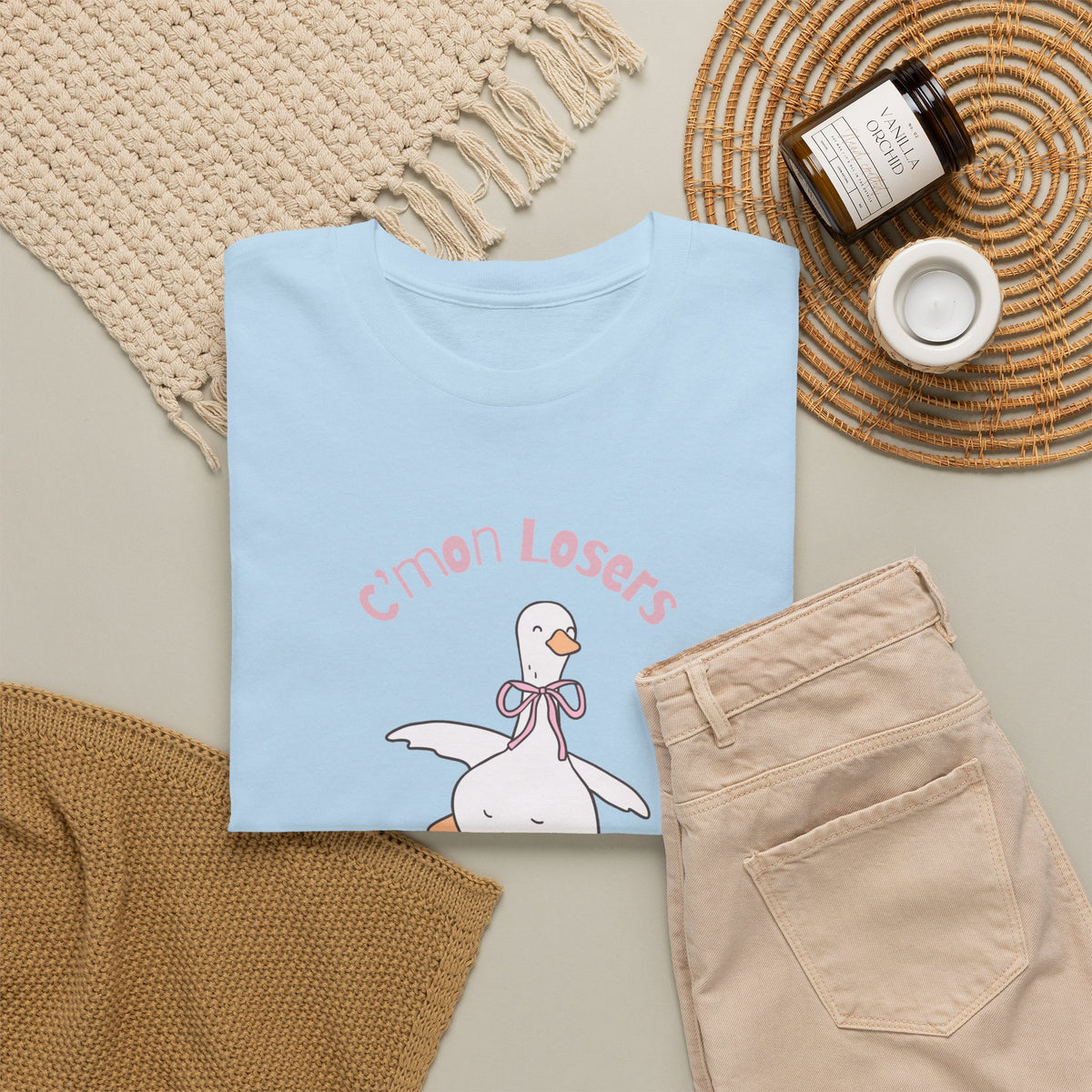 C’mon Losers, We’re Doing God’s Will t-shirt | Funny Christian t-shirt | Silly Goose t-shirt