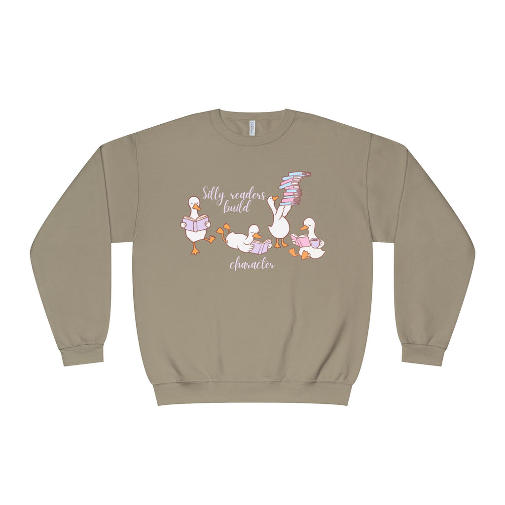 Cozy Reads Crewneck Sweatshirt — Cute Booklover Graphic