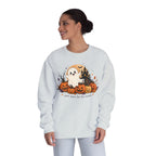 Just Here for the Treats Sweatshirt, Halloween Ghost Sweatshirt, Cute Halloween Shirt, Pumpkin Sweatshirt, Spooky Season Gift