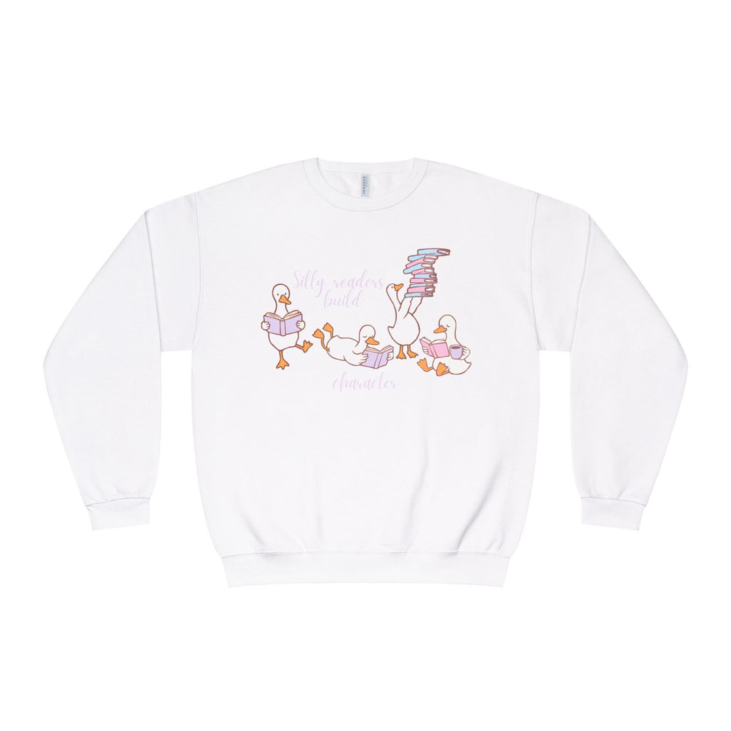 Cozy Reads Crewneck Sweatshirt — Cute Booklover Graphic