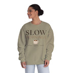 Slow Mornings Shirt, Coffee Books Home Sweatshirt, Cozy Morning Shirt, Women’s Book Lover Shirt