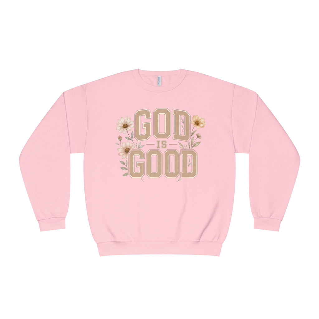 GOD Is Good Sweatshirt, Christian Crewneck, Faith-Based Pullover