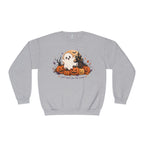 Just Here for the Treats Sweatshirt, Halloween Ghost Sweatshirt, Cute Halloween Shirt, Pumpkin Sweatshirt, Spooky Season Gift