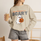 Christian Halloween Sweatshirt, Life Without Jesus Is Scary, Halloween Crewneck, Faith Based Fall Shirt