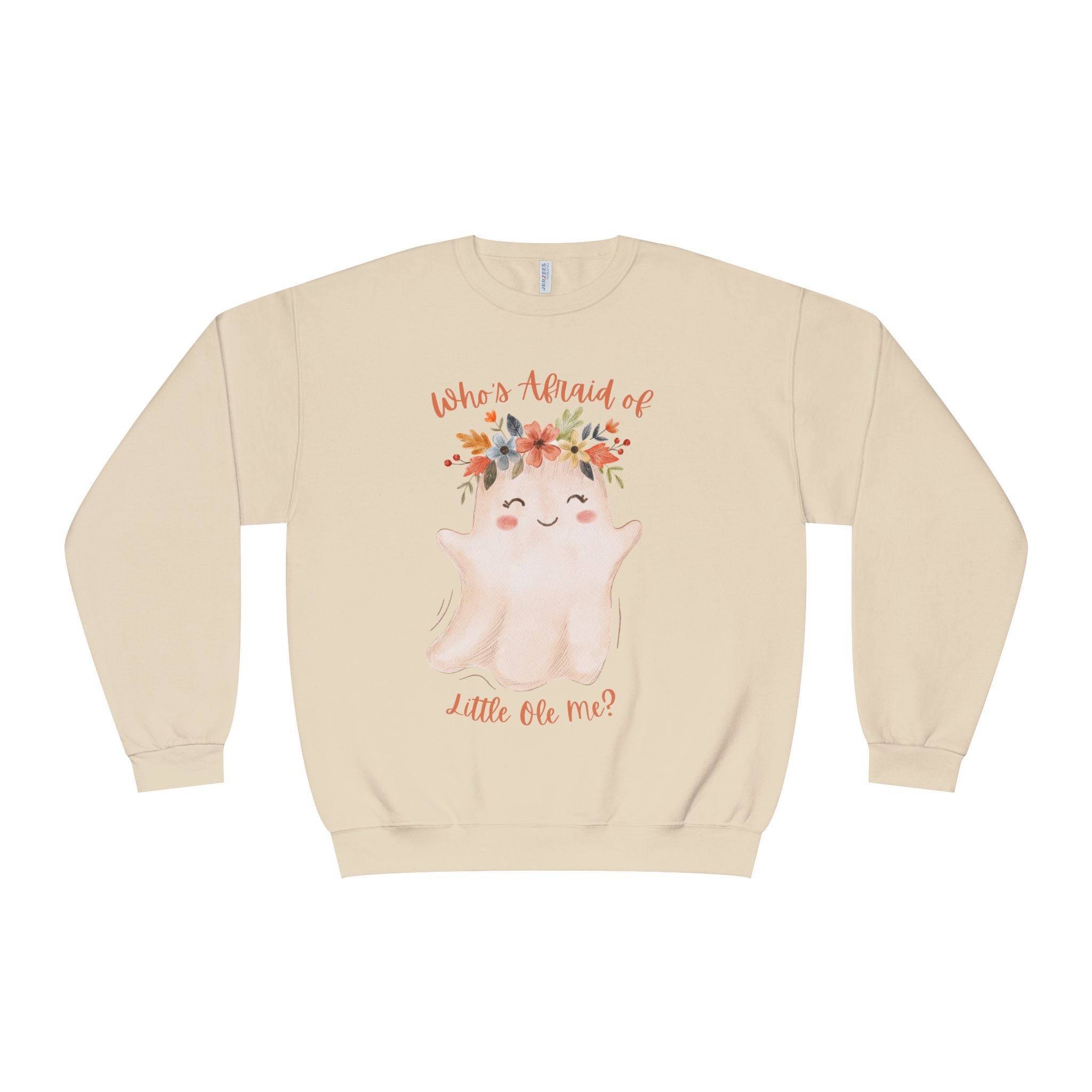 Who’s Afraid of a Little Ole Me Shirt, Cute Ghost Halloween Sweatshirt, Fall Halloween Graphic Sweatshirt, Women’s Spooky Shirt