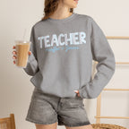 Teacher Sweatshirt, Teacher Coffee Jesus Crewneck, Christian Teacher Gift, Teacher Appreciation Shirt