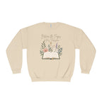 Between the Pages & His Presence Shirt, Christian Book Lover Sweatshirt, Bible Study Shirt, Faith Shirt for Women