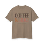 Coffee & Grace Shirt, Christian Coffee T-Shirt, Faith Shirt for Women, Christian Graphic Tee