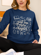 One More Chapter Sweatshirt | Cozy Book Lover Crewneck | Reading Sweatshirt