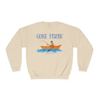 Gone Fishin' Sweatshirt - Cozy Fishing Crewneck for Outdoor Anglers