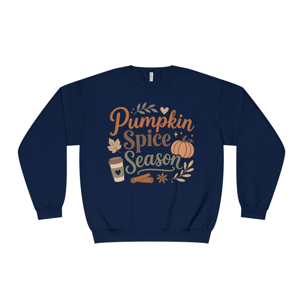 Pumpkin Spice Season Sweatshirt, Fall Coffee Shirt, Pumpkin Spice Crewneck, Autumn Pullover, Cozy Fall Sweatshirt, PSL Shirt