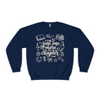 One More Chapter Sweatshirt | Cozy Book Lover Crewneck | Reading Sweatshirt