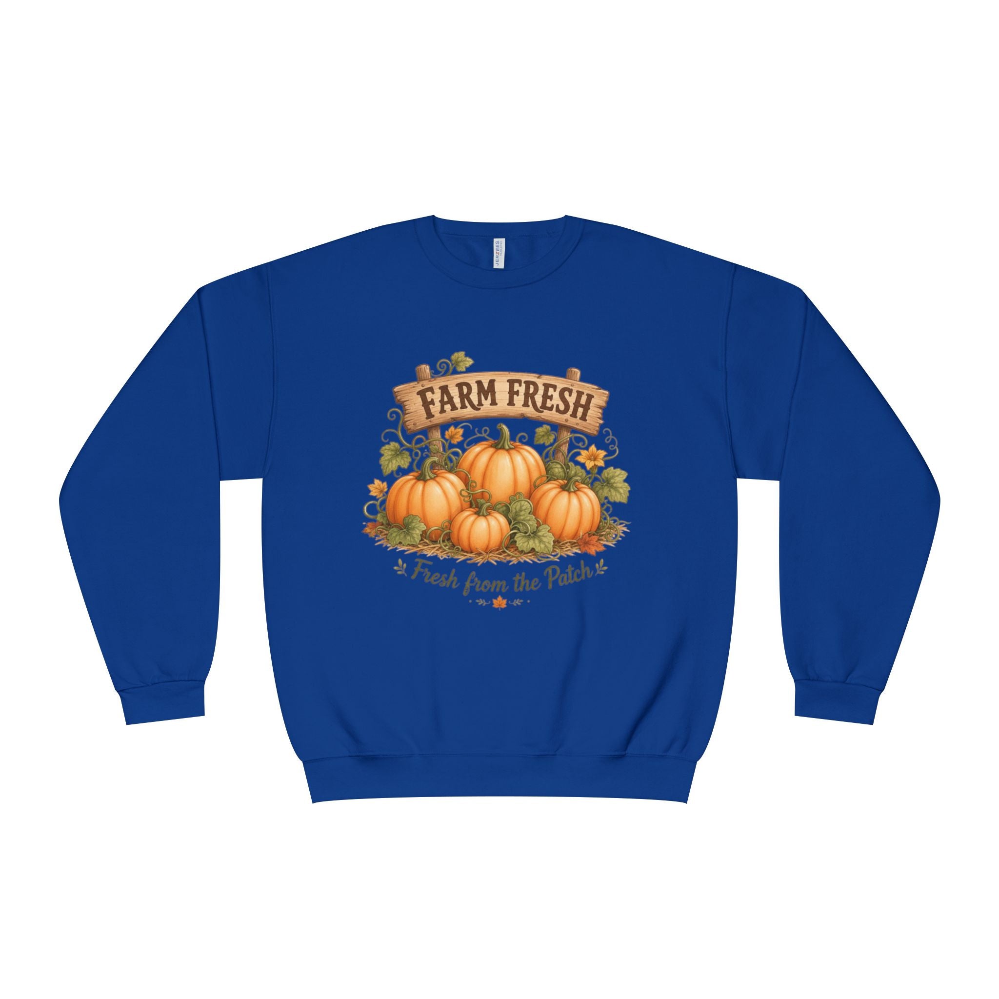 Farm Fresh Pumpkin Sweatshirt, Fresh From the Patch Shirt, Pumpkin Patch Sweatshirt, Fall Farmhouse Shirt, Autumn Pumpkin Gift