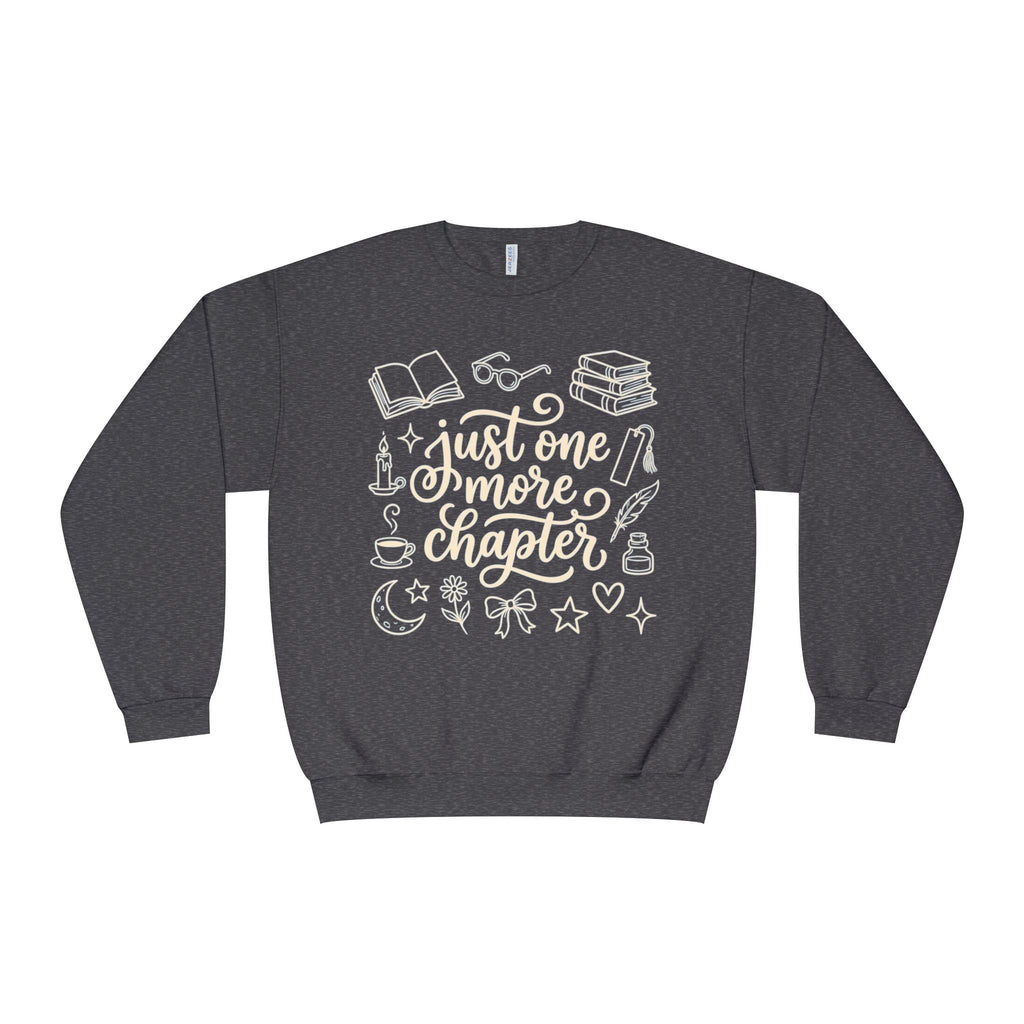 One More Chapter Sweatshirt | Cozy Book Lover Crewneck | Reading Sweatshirt