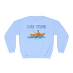 Gone Fishin' Sweatshirt - Cozy Fishing Crewneck for Outdoor Anglers