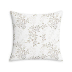 Neutral Botanical Throw Pillow Case