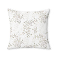 Neutral Botanical Throw Pillow Case
