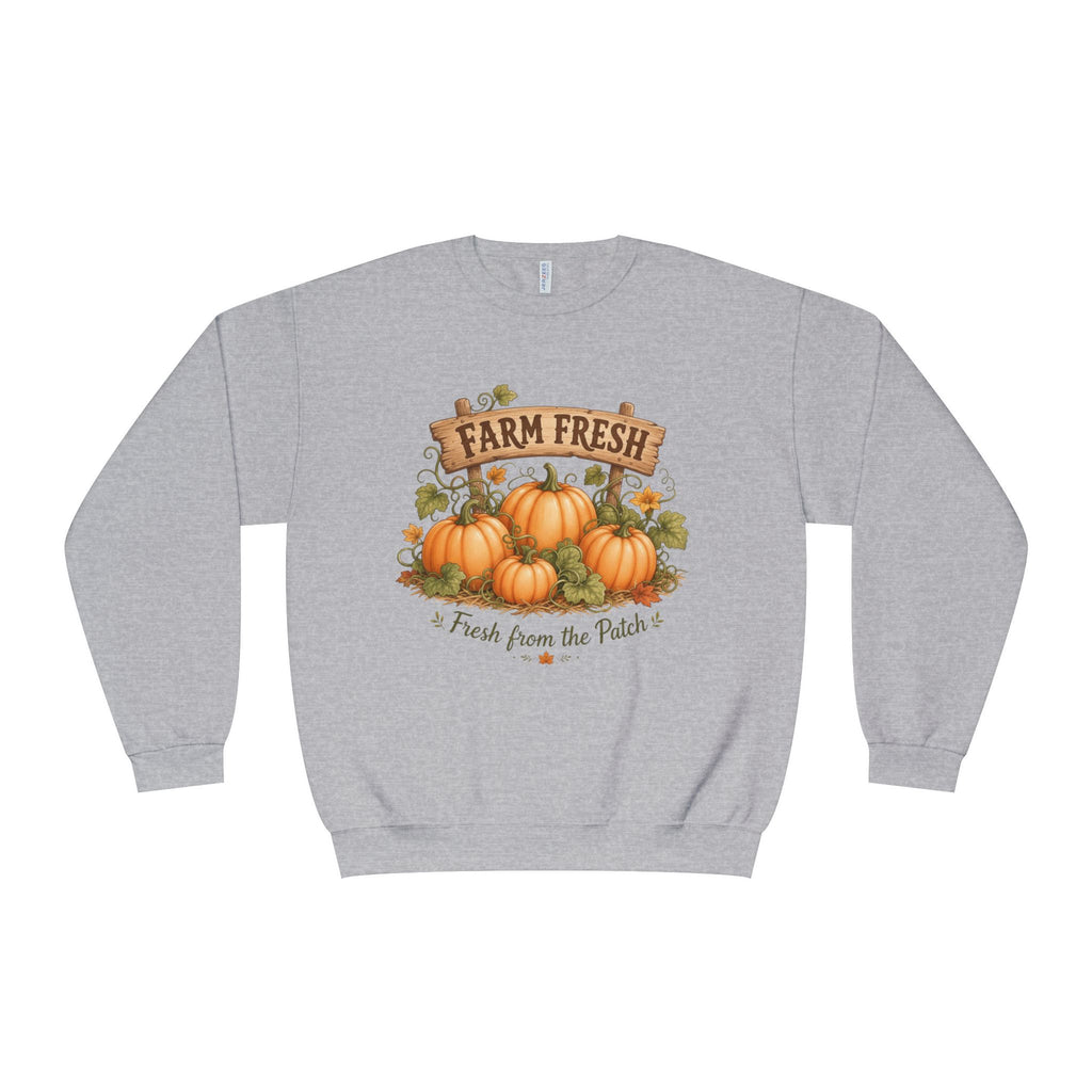 Farm Fresh Pumpkin Sweatshirt, Fresh From the Patch Shirt, Pumpkin Patch Sweatshirt, Fall Farmhouse Shirt, Autumn Pumpkin Gift