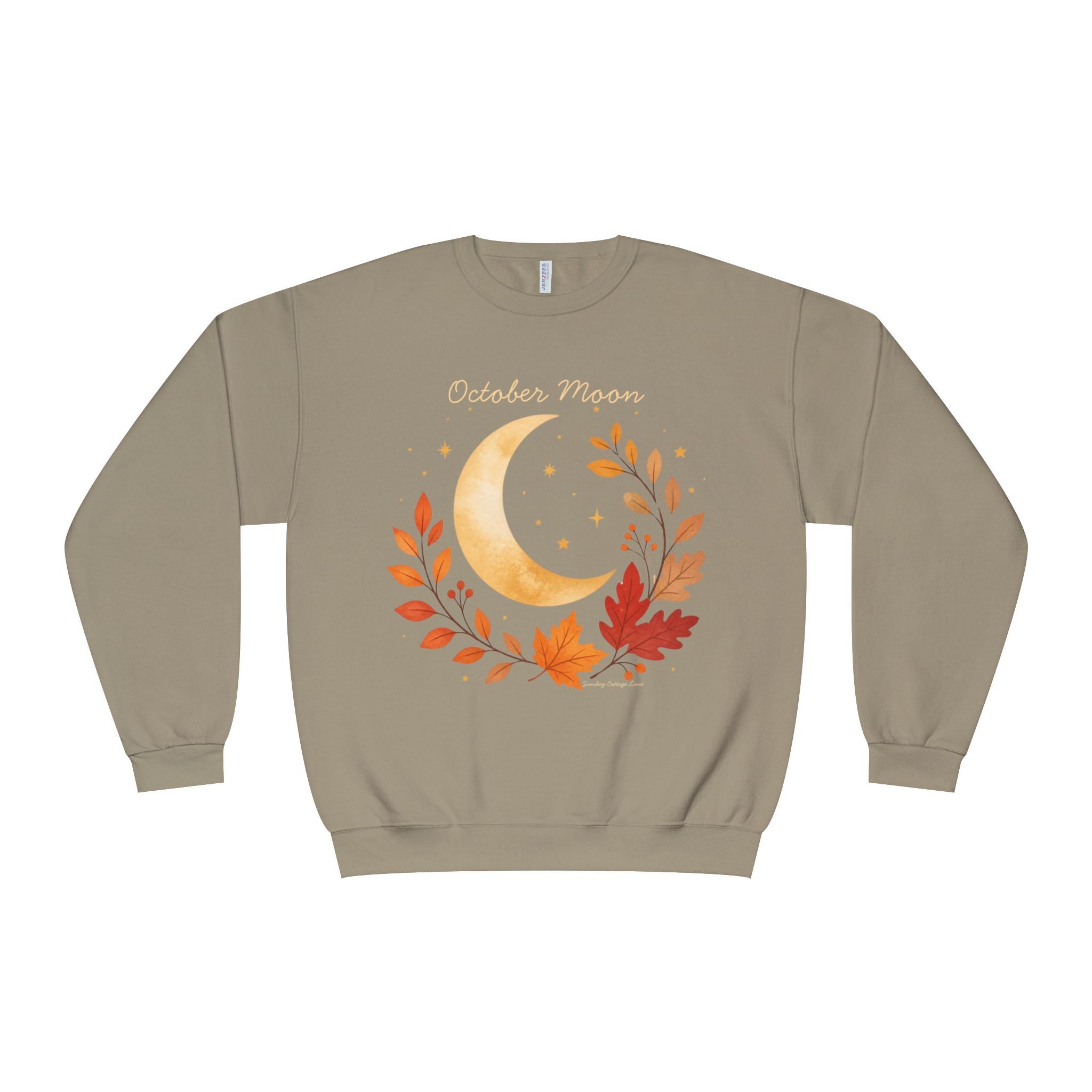 October Moon Sweatshirt, Fall Moon Shirt, Autumn Sweatshirt, Cozy Halloween Shirt, October Shirt, Fall Women’s Gift