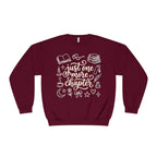 One More Chapter Sweatshirt | Cozy Book Lover Crewneck | Reading Sweatshirt