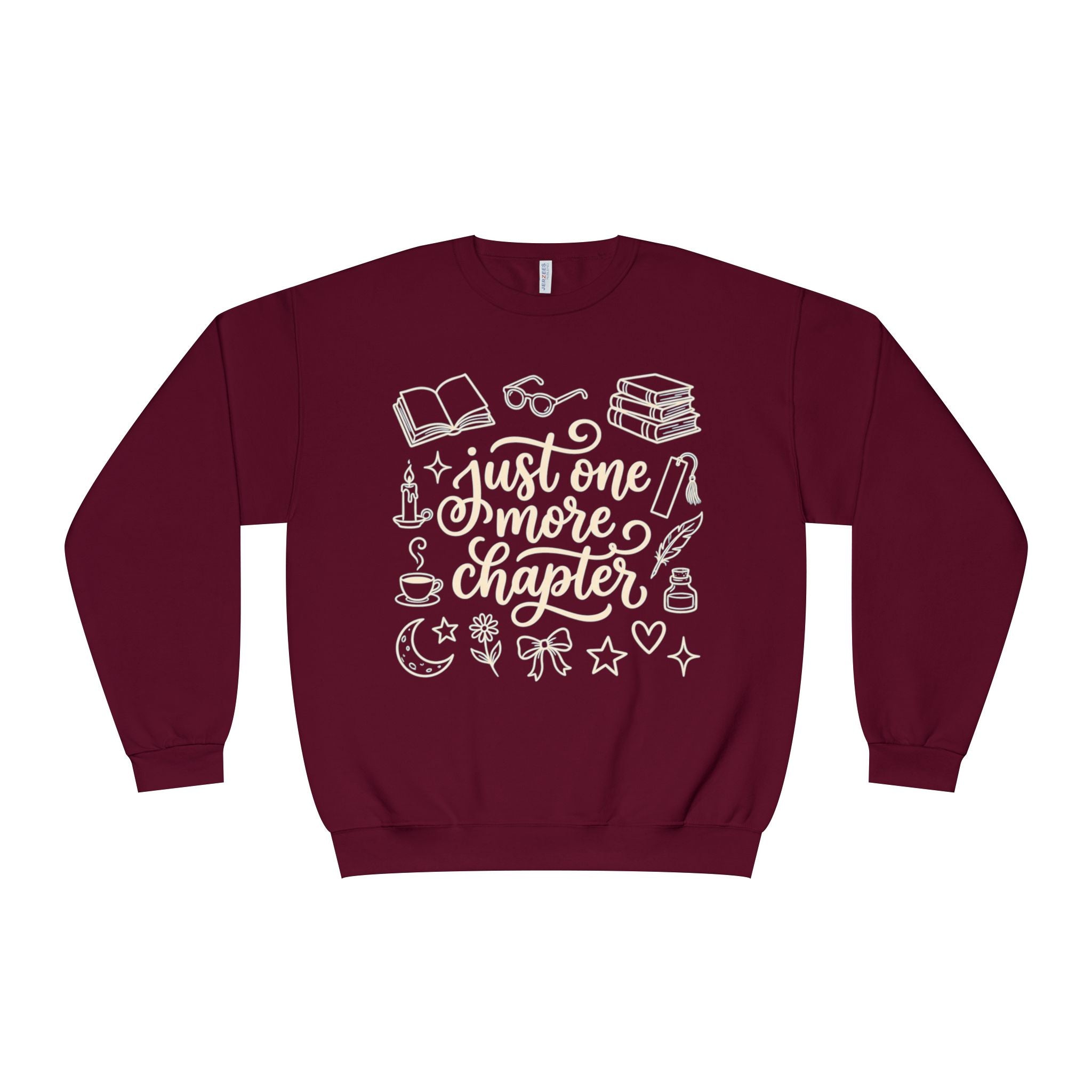 One More Chapter Sweatshirt | Cozy Book Lover Crewneck | Reading Sweatshirt