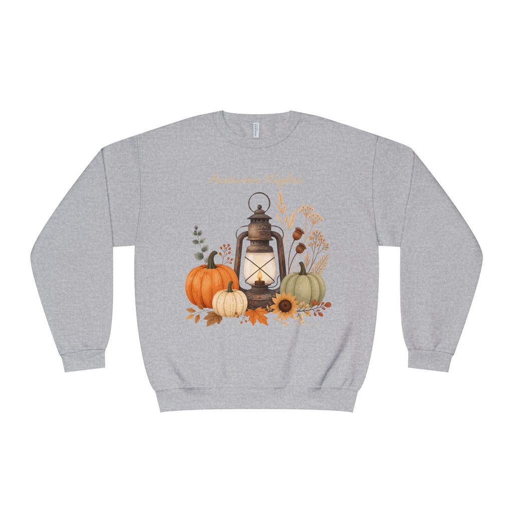 Autumn Nights Sweatshirt, Fall Sweatshirt, Cozy Fall Shirt, Pumpkin Sweatshirt, Autumn Graphic Sweatshirt, Fall Women’s Gift