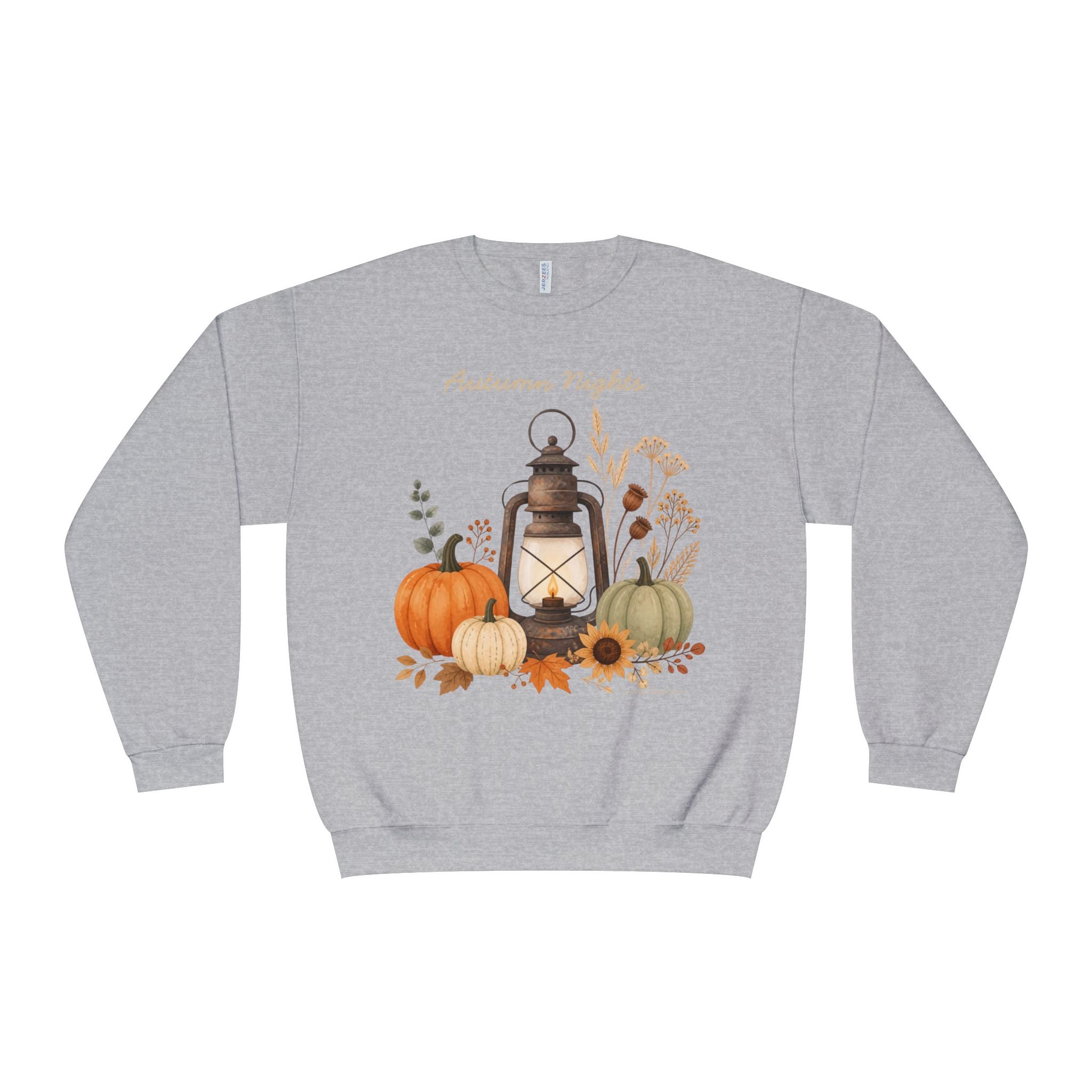 Autumn Nights Sweatshirt, Fall Sweatshirt, Cozy Fall Shirt, Pumpkin Sweatshirt, Autumn Graphic Sweatshirt, Fall Women’s Gift