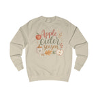 Apple Cider Season Sweatshirt, Fall Crewneck, Autumn Shirt, Cozy Apple Cider Pullover, Fall Coffee Sweatshirt