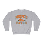 Pumpkin Patch Sweatshirt, Fall Crewneck, Farm Fresh Pumpkin Sweatshirt, Varsity Style Fall Shirt, Cozy Autumn Pullover