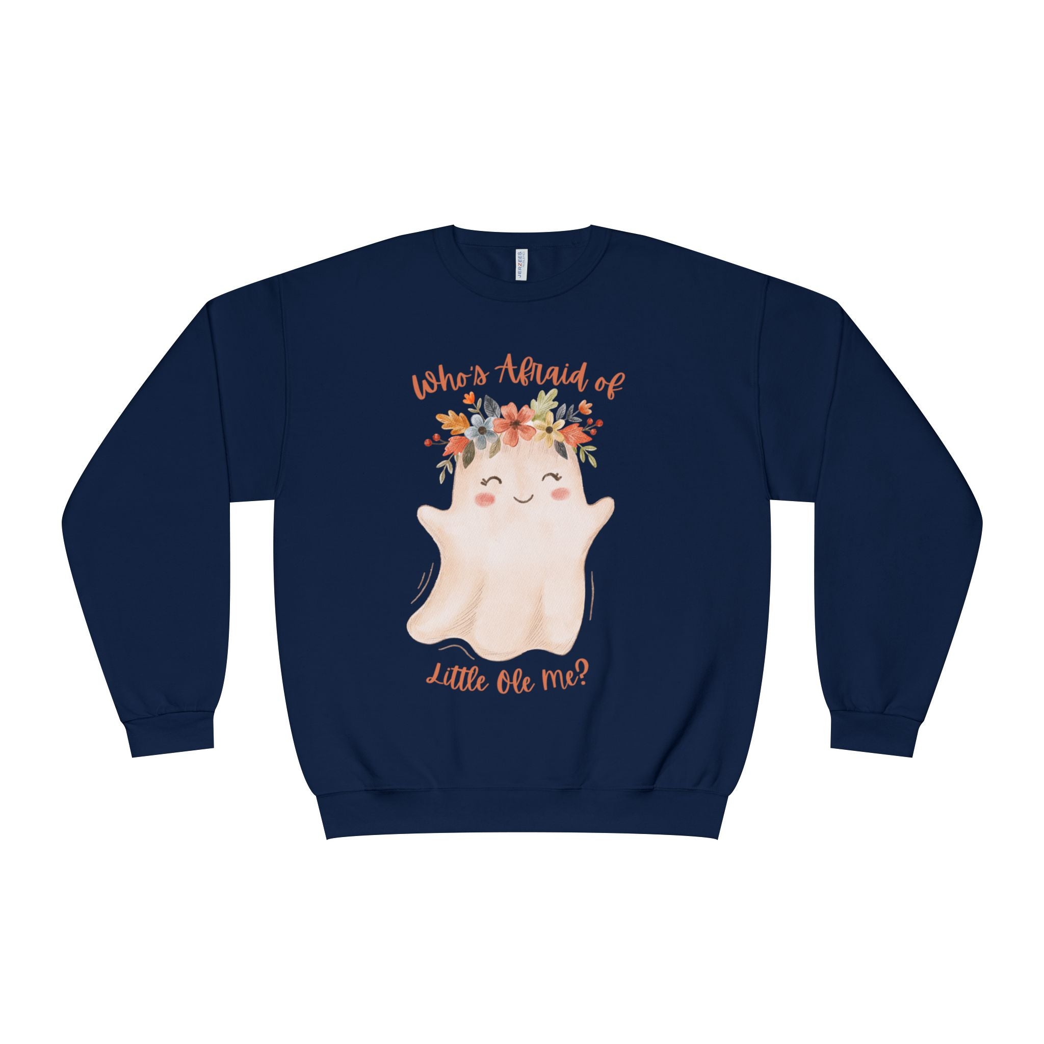 Who’s Afraid of a Little Ole Me Shirt, Cute Ghost Halloween Sweatshirt, Fall Halloween Graphic Sweatshirt, Women’s Spooky Shirt